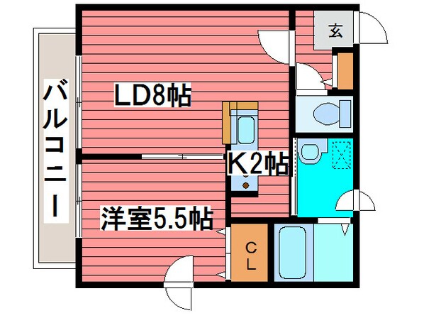 ESQUISSE-AYAMENOの物件間取画像